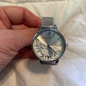 Olivia Burton watch silver
